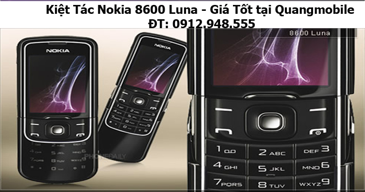 Chuyên Nokia 8800 sirocco, nokia 8600 luna, giá tốt nhất